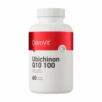 Убихинон OstroVit Ubichinon Q10 100, 60 капсул Убихинон OstroVit Ubichinon Q10 100, 60 капсул