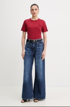 Хлопковая футболка Trussardi