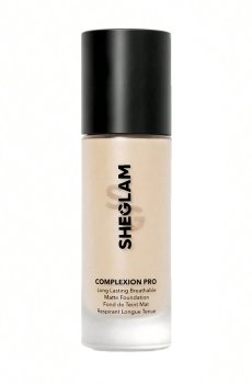 Матовая тональная основа для лица Sheglam Complexion Pro Long Lasting Breathable Matte Foundation, Linen, 30 мл