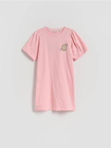 Reserved - Нічна сорочка Pusheen - рожевий - 102FQ-30X Reserved - Нічна сорочка Pusheen - рожевий - 102FQ-30X