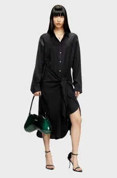 Женское черное платье D-ILETTA-R1 Черный 36 Diesel A18570 0JLCI