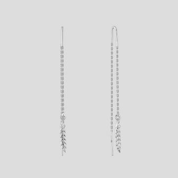 Серебряные серьги Minimal 2074 Серебряные серьги Minimal 2074