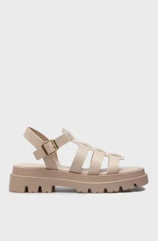 Женские бежевые сандалии NAT ROMAN Бежевый 39 Replay RF4E0001S