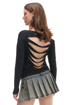 Cropp - Джемпер з довгим рукавом - чорний