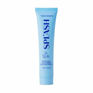 Освежающая зубная паста Splash Mentol Cucumber Toothpaste с отбеливающим эффектом, 75 мл Освежающая зубная паста Splash Mentol Cucumber Toothpaste с отбеливающим эффектом, 75 мл