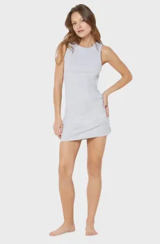 Женская серая ночная рубашка COLY Серый S Etam 6544729