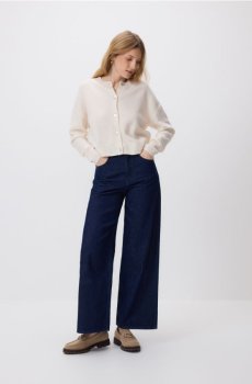 Reserved - Джинси широкого крою - темно-синій - 182DT-95J