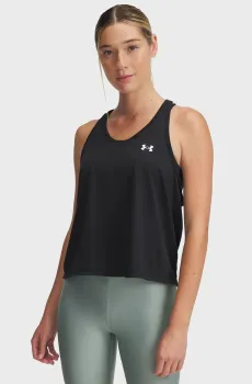 Женская черная майка Tech Swing Tank Черный L Under Armour 1389854-001