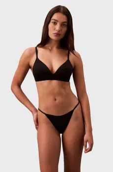 Женский черный бюстгальтер WIRE FREE T SHIRT BRA Черный 32C Calvin Klein LV00QF8013