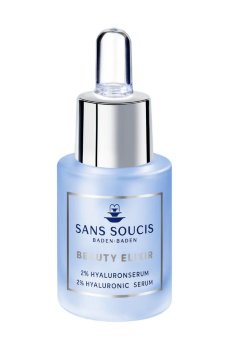 Сыворотка для лица Sans Soucis Beauty Elixir 2% Hyaluronic Serum с гиалуроновой кислотой, 15 мл