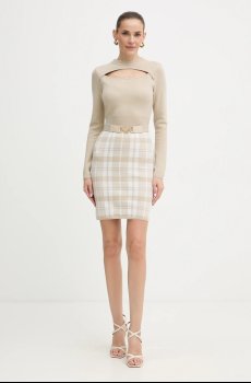 Платье с примесью шерсти Guess CORALINE