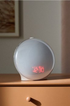 LED-лампа – Світловий будильник із симуляцією сходу сонця - білий