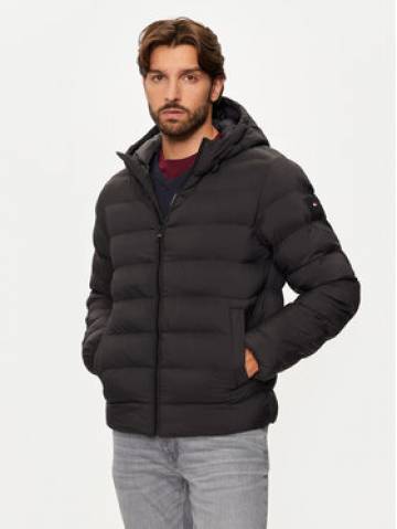 Tommy Hilfiger Пуховик MW0MW37257 Чорний Regular Fit
