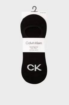 Мужские черные следы (2 пары) Черный 43-46 Calvin Klein 701218716
