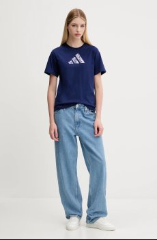 Хлопковая футболка adidas