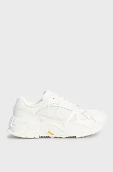 Женские белые кроссовки CHUNKY RUNNER VIBRAM LTH MIX WN Белый 36 Calvin Klein YW0YW01063