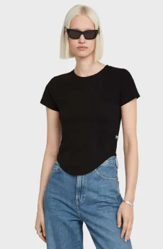 Женская черная футболка Corset Черный XS G-Star RAW D26072,D601