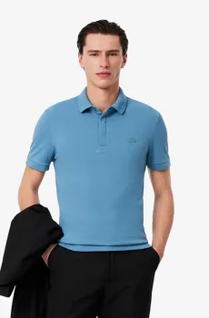 Мужское голубое поло PARIS polo Голубой XL Lacoste PH5522HD9