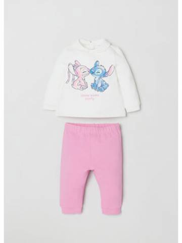 OVS Набір кофта і штани DISNEY 1615074 Рожевий Regular Fit OVS Набір кофта і штани DISNEY 1615074 Рожевий Regular Fit