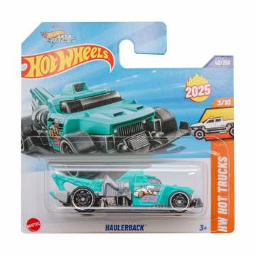 Базовый автомобиль Hot Wheels Haulerback, бирюзовый, от 3 лет, 11*3.5*11 см (5785)