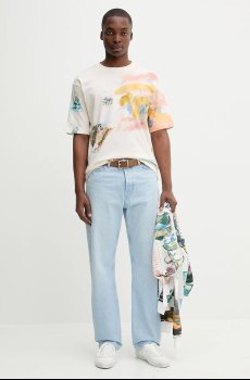 Хлопковая футболка Desigual HELSINKI