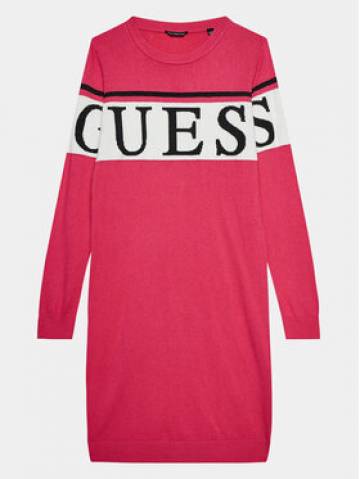 Guess Трикотажна сукня J3BK16 Z38B0 Рожевий Regular Fit Guess Трикотажна сукня J3BK16 Z38B0 Рожевий Regular Fit
