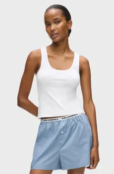 Женская пижама (майка, шорты) ESSENTIAL LOGO Разноцветный XS Karl Lagerfeld B1W45008