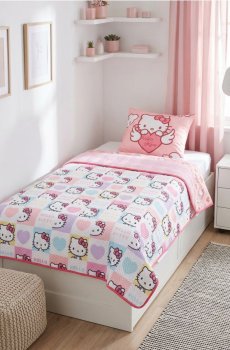 Покривало Hello Kitty - різнобарвний