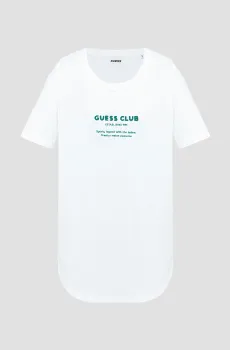 Женская белая футболка Белый S Guess V4GI05.K8G01;G011