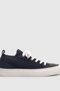 Синие кеды с цепочкой мониль