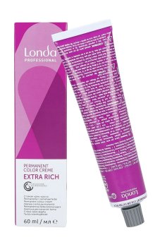 Стойкая крем-краска для волос Londa Professional Londacolor Extra Rich Creme 0/33 Интенсивный золотистый, 60 мл (микстон)