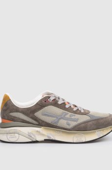 Коричневые комбинированные кроссовки MOERUN