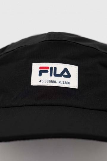 Кепка Fila Tangier цвет чёрный с аппликацией Кепка Fila Tangier цвет чёрный с аппликацией