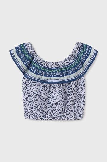 Детская блузка Mayoral испанское декольте