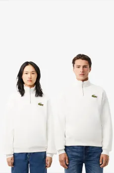 Белая толстовка Белый XXL Lacoste SH274870V