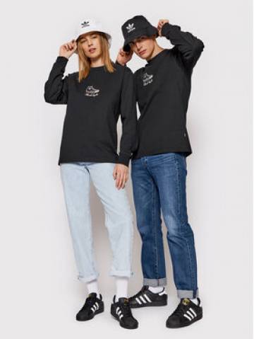 Converse Longsleeve Icon Signature 10023637-A01 Чорний Standard Fit Converse Longsleeve Icon Signature 10023637-A01 Чорний Standard Fit