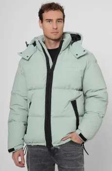 Мужской мятный пуховик Ментоловый M HUGO 50549236;338