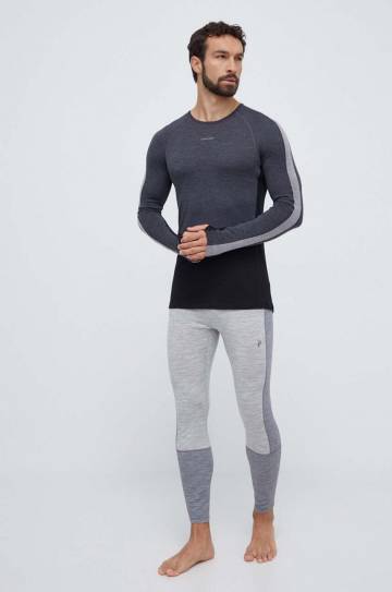 Функциональный лонгслив Icebreaker ZoneKnit 260 цвет чёрный Функциональный лонгслив Icebreaker ZoneKnit 260 цвет чёрный