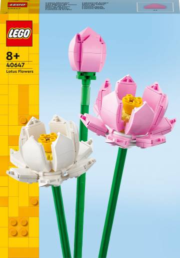 Конструктор LEGO Botanicals Квіти лотоса (40647) Конструктор LEGO Botanicals Квіти лотоса (40647)