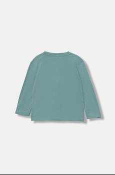 Хлопковый детский лонгслив United Colors of Benetton