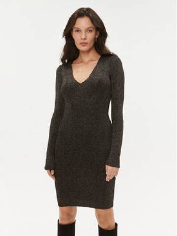 TWINSET Трикотажна сукня 232TT3272 Чорний Slim Fit TWINSET Трикотажна сукня 232TT3272 Чорний Slim Fit