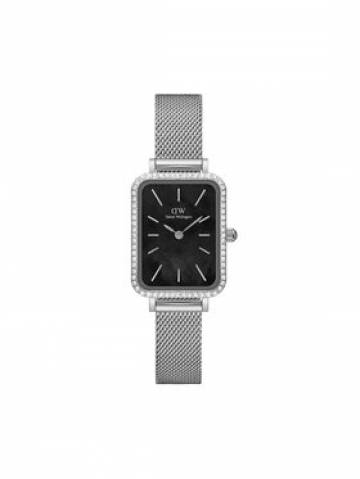 Daniel Wellington Годинник Quadro Mesh DW00100667 Чорний Daniel Wellington Годинник Quadro Mesh DW00100667 Чорний