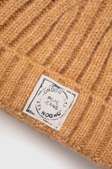 Детская шапка Pepe Jeans цвет оранжевый