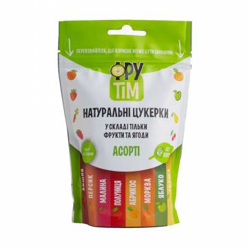 Натуральные конфеты Фрутiм Ассорти, 120 г Натуральные конфеты Фрутiм Ассорти, 120 г