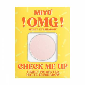 Матовые тени для век Miyo !OMG! Check Me Up Matte Eyeshadow 05 Gravity, 1.3г Матовые тени для век Miyo !OMG! Check Me Up Matte Eyeshadow 05 Gravity, 1.3г