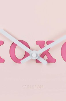 Настенные часы Karlsson Heart Candy