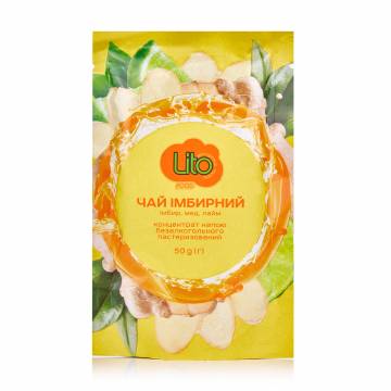 Чай-концентрат Lito Имбирный с лаймом и медом, 50 г Чай-концентрат Lito Имбирный с лаймом и медом, 50 г