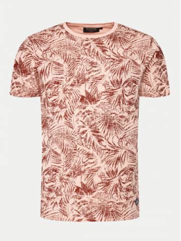 INDICODE Футболка Palme 40-935 Рожевий Regular Fit INDICODE Футболка Palme 40-935 Рожевий Regular Fit