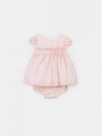 Mayoral Елегантне плаття 1822 Рожевий Regular Fit