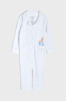 Бавовняний сліп для немовлят Petter Rabbit - білий